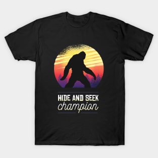 Big Foot Hide And Seek T-Shirt